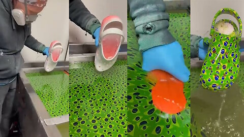 Hydro Dipping crocs