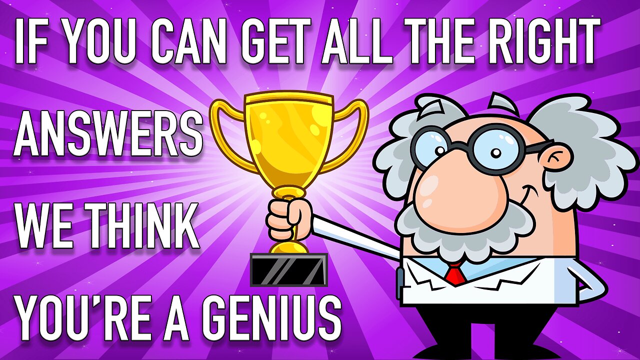 HARD Quiz for Geniuses