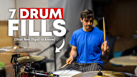 7 Drum Fills that Feel ILLEGAL to Know