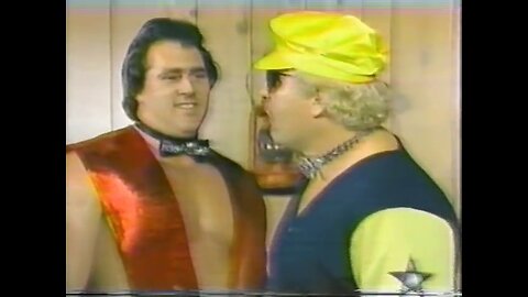 Maple Leaf Wrestling 12-29-1984-brutus beefcake looking shy & bashful