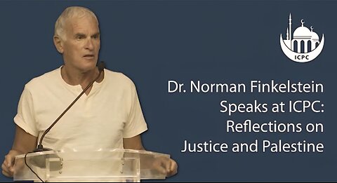 Norman Finkelstein at ICPC | The Cost of Truth and the Struggle for Justice in Palestine