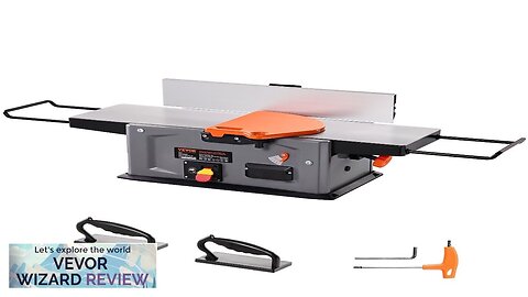 VEVOR Spiral Benchtop Jointer 8-Inch 2HP 10000 RPM Bench Top Wood Jointer Review