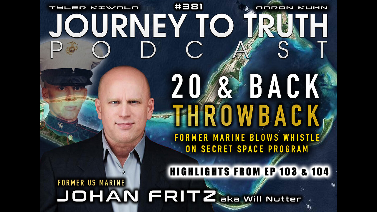 EP 381 | Johan Fritz | Former Marine Blows Whistle On Secret Space Program | EP 103 & 104 Condensed