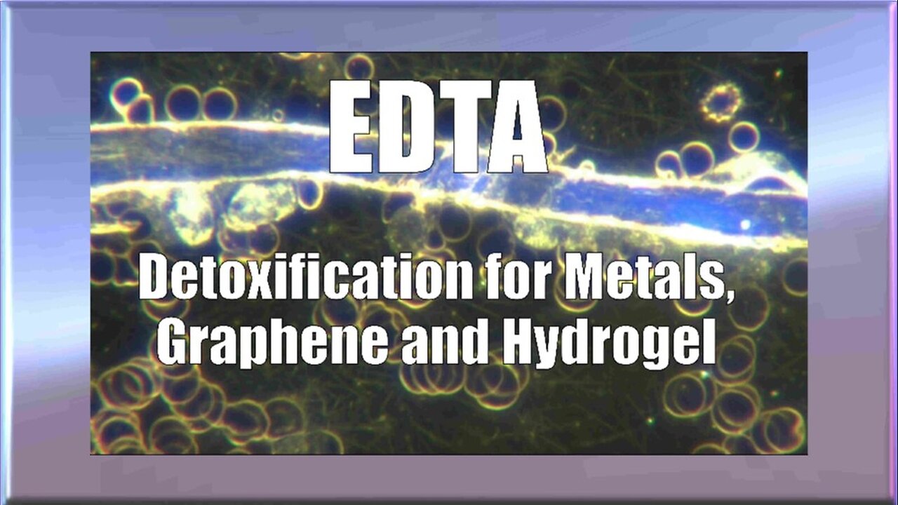 Ana Maria Mihalcea, MD, PhD - EDTA Detoxification for Metals, Graphene and Hydrogel