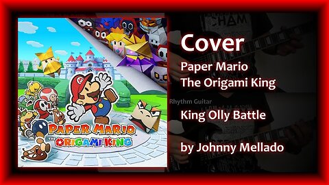 Paper Mario - The Origami King - King Olly Battle Theme (Metal Cover) | Johnny Mellado