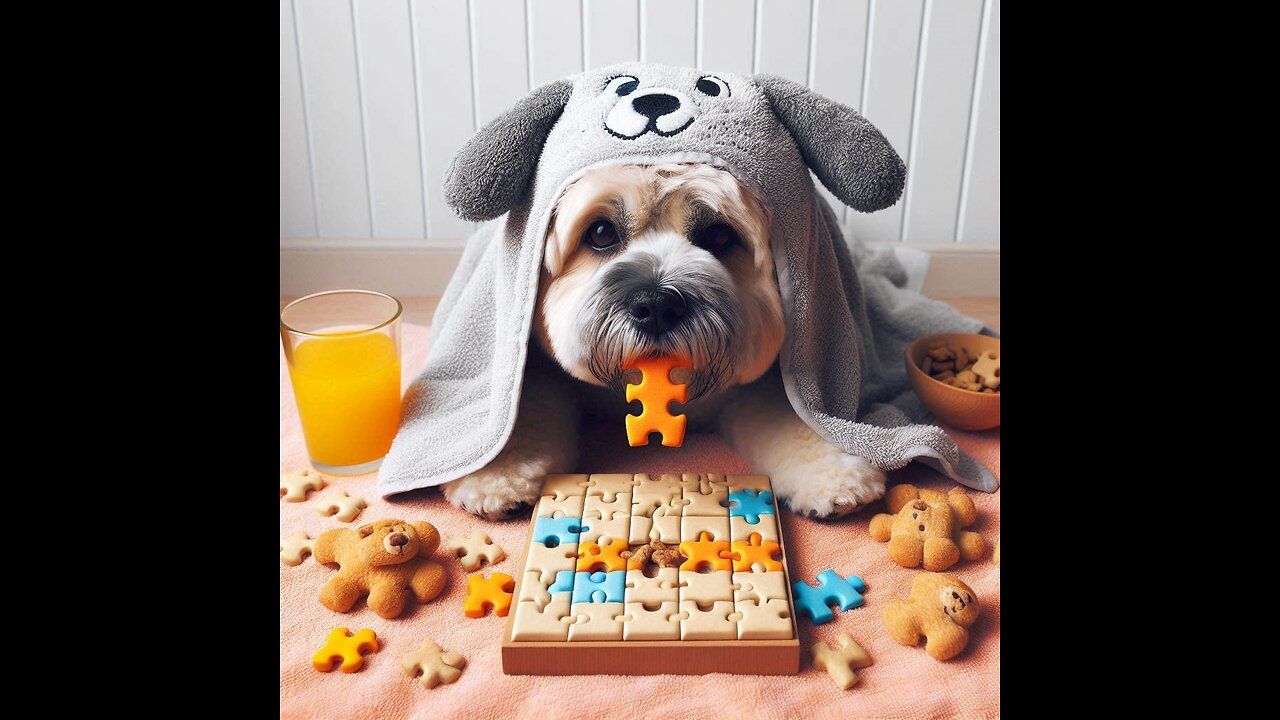 “Easy Puzzle Hack with a Towel and Treats” #doglover #dogcoach #myanimal