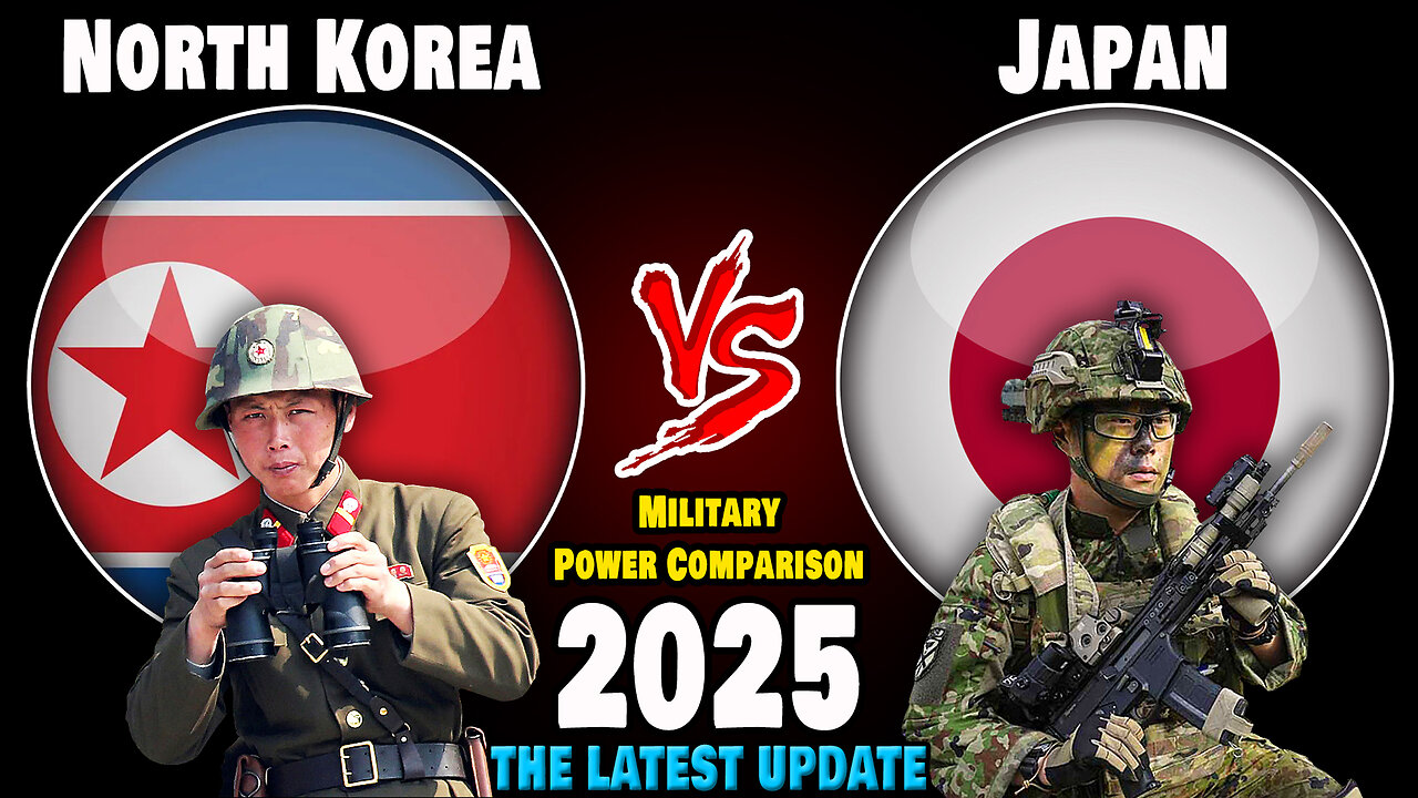 North Korea vs Japan Military Power Comparison 2025 | Japan vs North Korea Military Power 2025