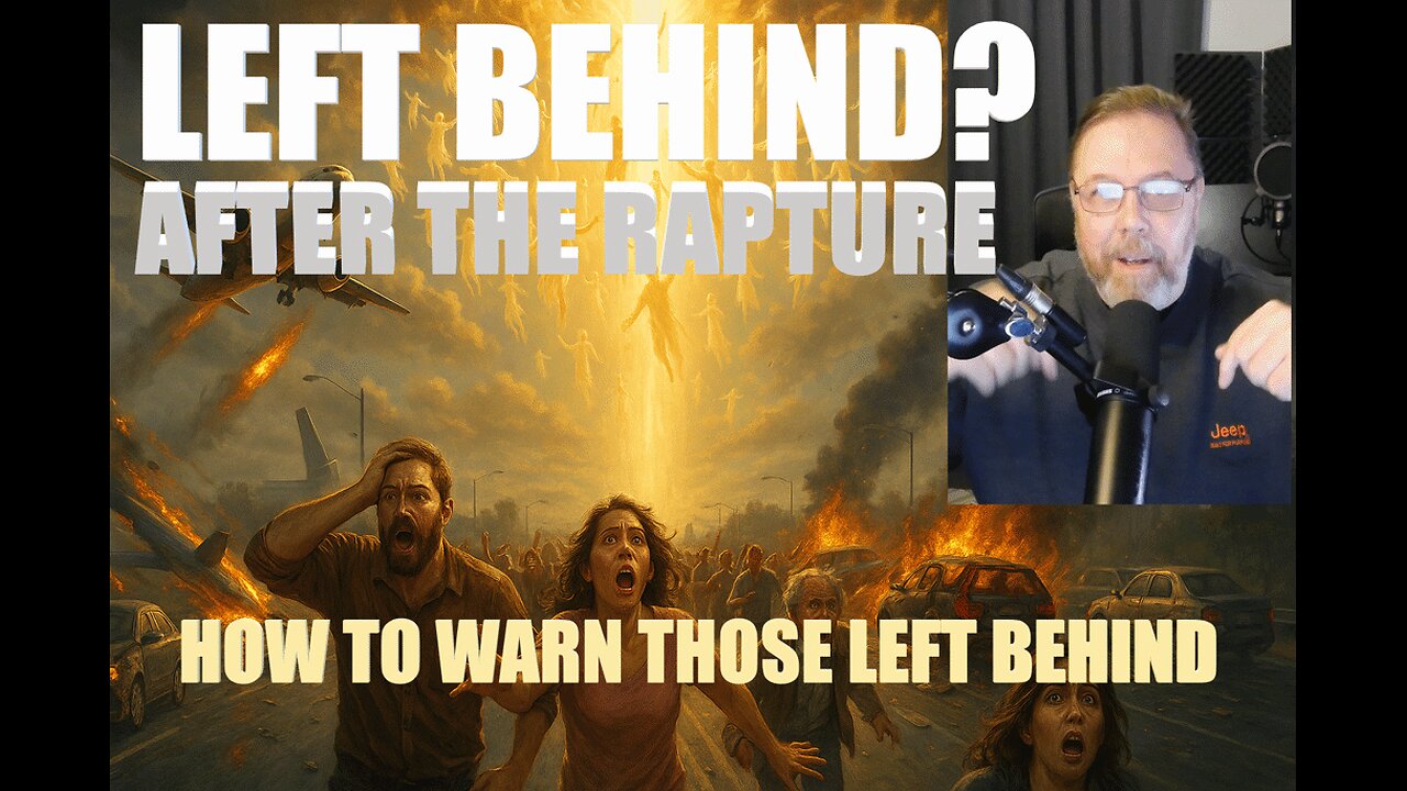 Left Behind after the Rapture - What to tell them using a letter!