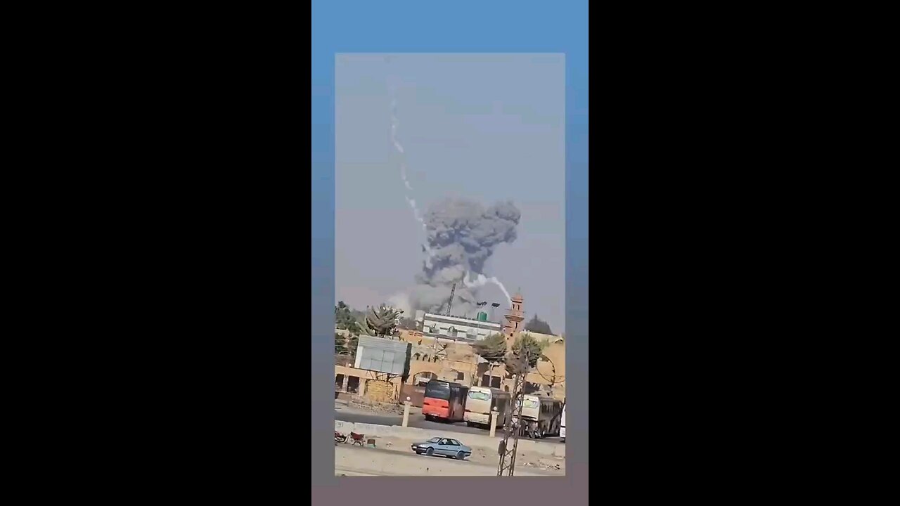 BREAKING: Israeli Strike in Syria
