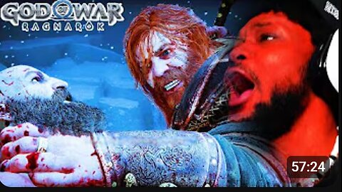 ⚡ THOR vs KRATOS ⚔️ | THIS is PEAK GAMING 🎮🔥 (God of War Ragnarok Part 2)