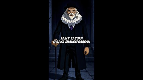 Saint Saturn Speaks Shakespearean #onepiece #eloypiece #gorosei #egghead