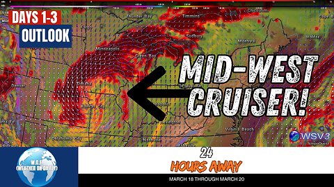 🌩️ Severe Storms Threaten Nebraska & Iowa Today! 3/18/25