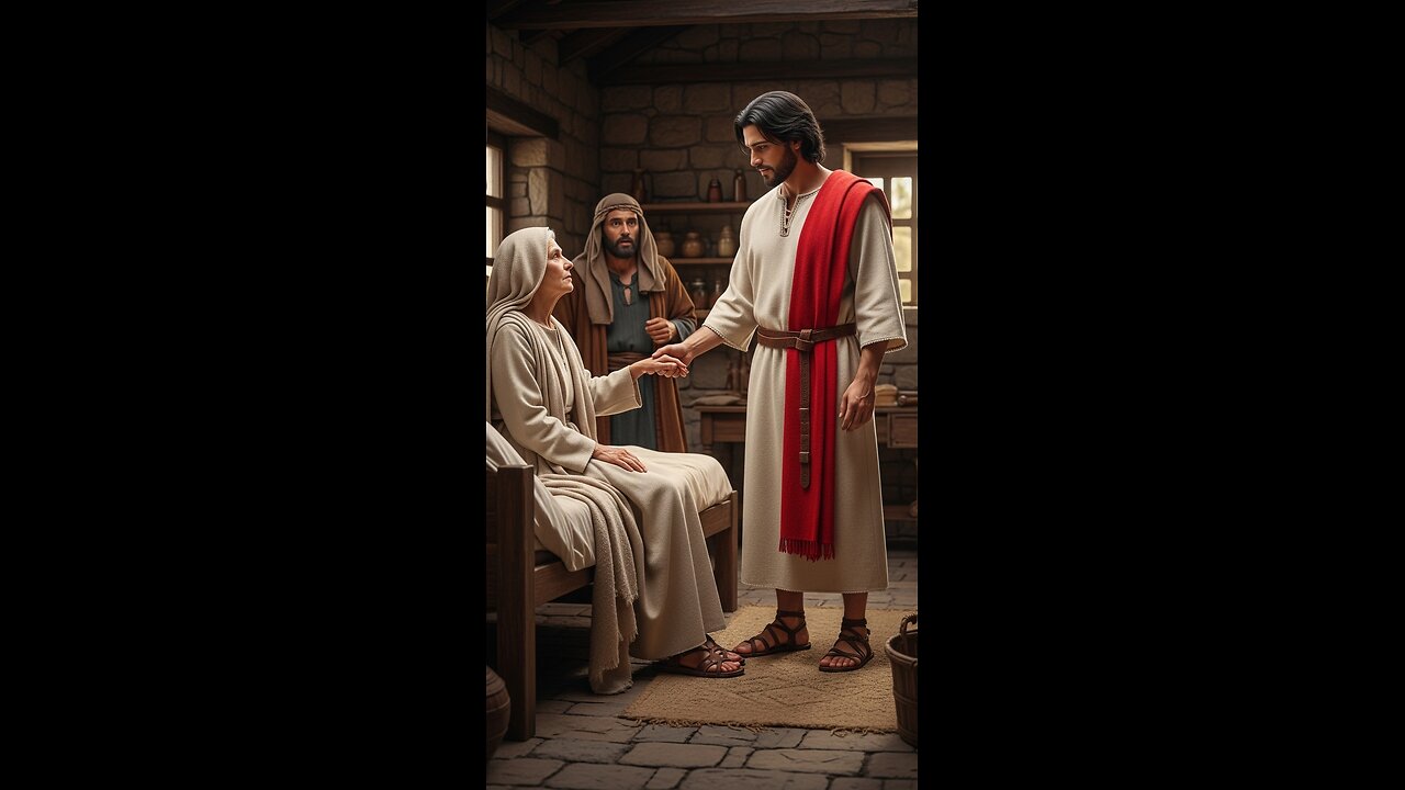 The Book Of Matthew 8:14-15