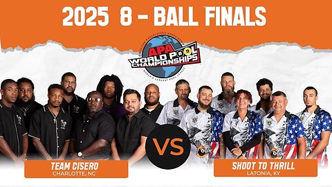 2025 APA 8-Ball World Championship Final