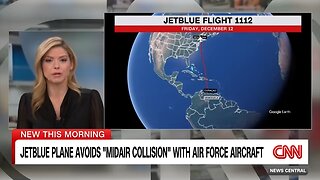 JetBlue plane near Venezuela avoids midair collision with US Air Force aircraft