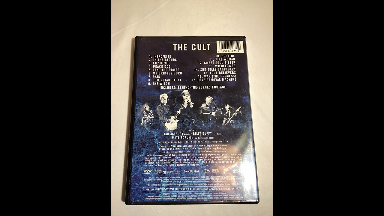 The Cult - Music Without Fear - LIVE IN CONCERT! 2002