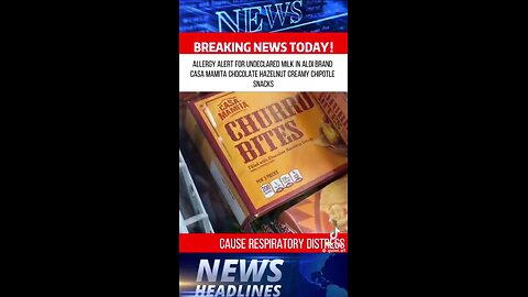Aldi’s brand chocolate Casa Mamita has been recalled for allergy side effects
