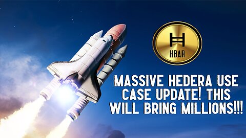 MASSIVE Hedera Use Case Update! This Will Bring MILLIONS!!!