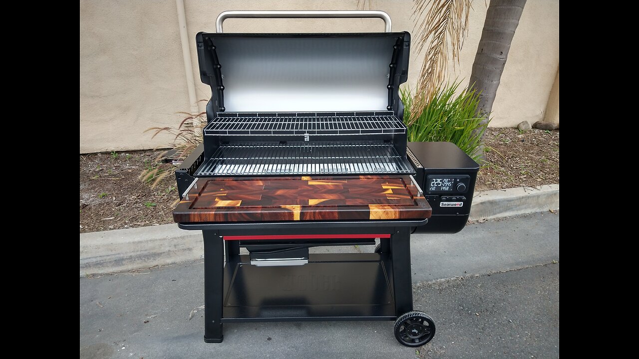 New Weber Searwood XL 600 Must See! #weber #bbq