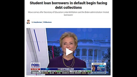 Student Loans Defaulted Under Biden Getting Collected Now