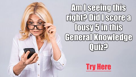 General Knowledge Quiz