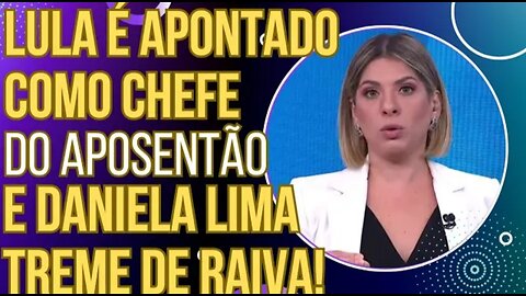 URGENTE: Lula é apontado como chefe do escândalo do INSS e Daniela Lima treme de raiva ao vivo!