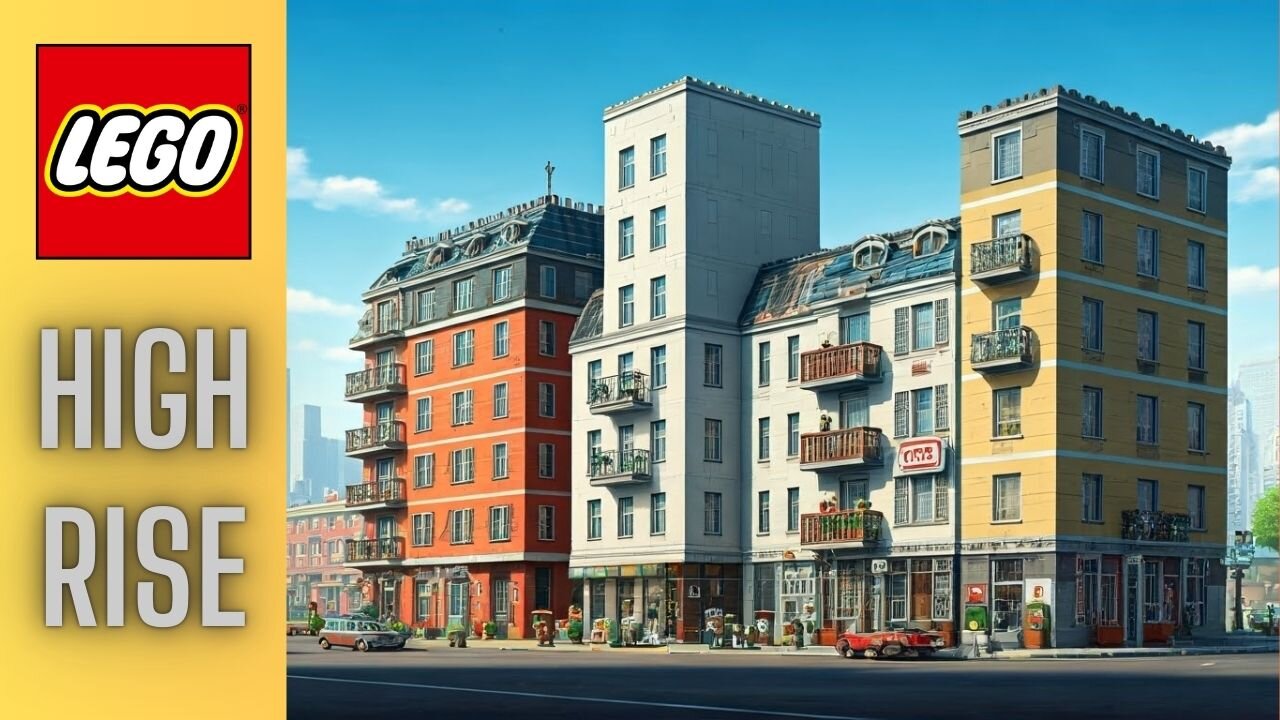 How To Building A LEGO High Rise