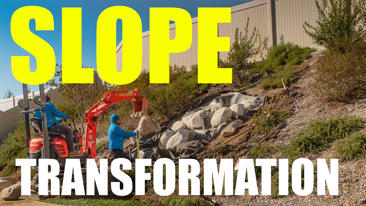 Pondless Waterfall on a Slope | Temecula, CA Water Feature Build & Design Walkthrough