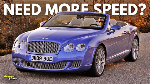 Normal GT Just Not Fast Enough? | Bentley Continental GTC Speed Review - Beards n Cars