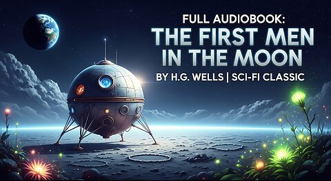 Full Audiobook: The First Men in the Moon by H.G. Wells | Sci-Fi Classic