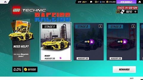 Race166 Technic Stage 1 Asphalt Legends