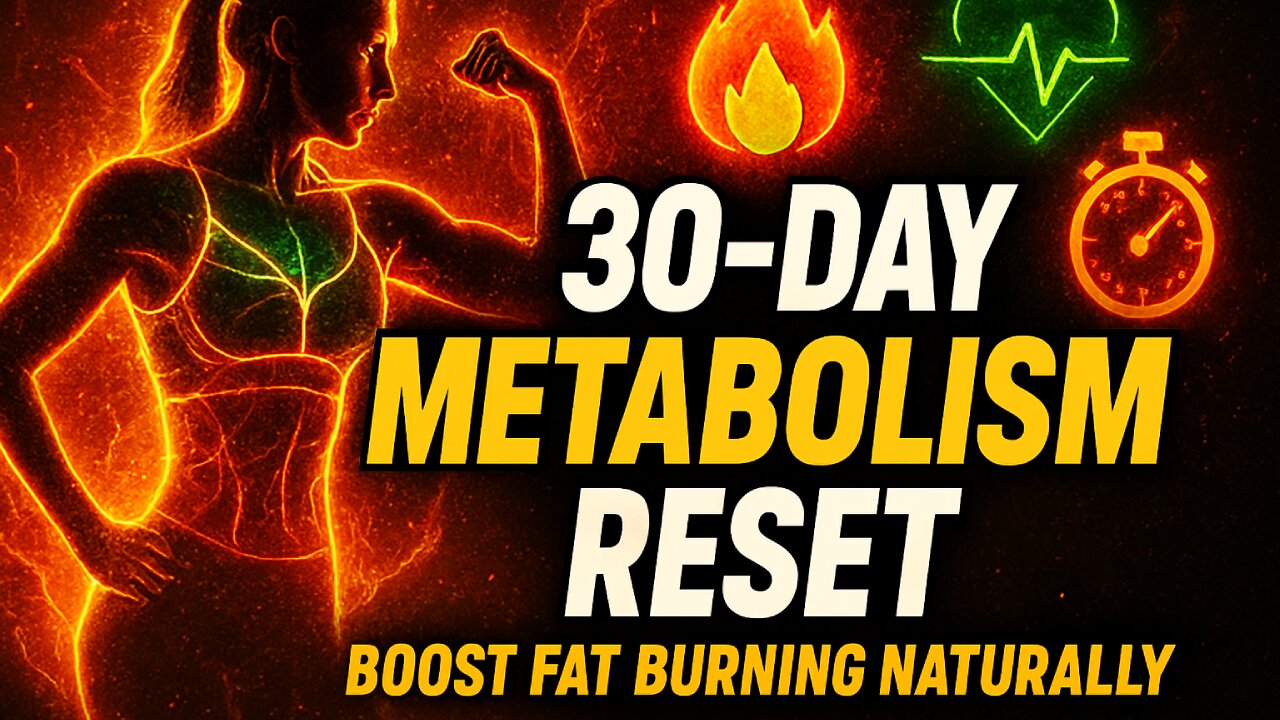 🔥 30-Day Metabolism Reset | Boost Fat Burning Naturally & Break Weight Loss Plateaus 🚀