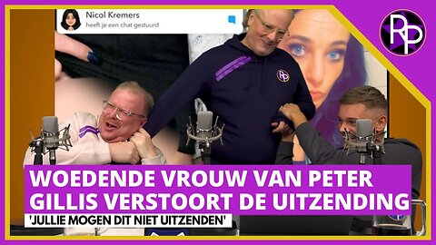 RP124 - Woedende vrouw van Peter Gillis verstoort de uitzending: 'Jullie mogen dit niet uitzenden'