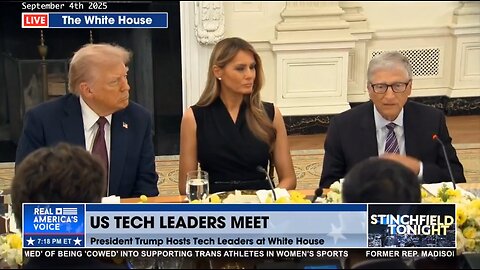 Bill Gates | "The Thing That Ties My First Career & My Second Career Is Innovation. Innovating In Areas Like Vaccines or Gene-Editing. The President & I Are Talking About Taking American Innovation to the Next Level." - 9/4/2025