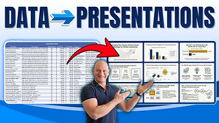 Generate Slides From Excel Data - Instantly