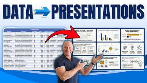Generate Slides From Excel Data - Instantly