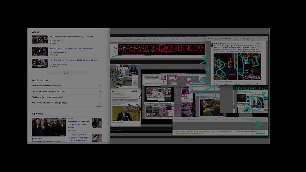 5 GURSKY @ 2141210112025 4@ 1543 wdw biden 3 @ 1516 2 drrrr who ccnewe epiph any @ 143312112025 1 CC ;-) @ 1136/115210112025 V1DCCMEO 620 F'OR'RRRT THe WAR DEAD... " REMEMBRANCCE SUNDAY 2025 ... " 200809112025 RELEASED 223309112025