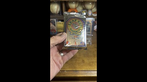 1992 Leaf #baseballcards #junkwax #packopening Series 1 #leafbaseballcards Gold Foil