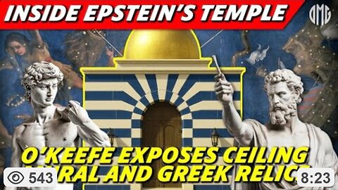 O'KEEFE: 1st-Ever Look Inside Epstein’s Temple Reveals Celestial Ceiling, Bizarre Statues