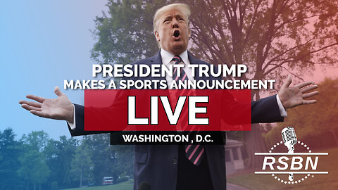 LIVE: President Trump to Make a Sports Announcement - 5/5/25