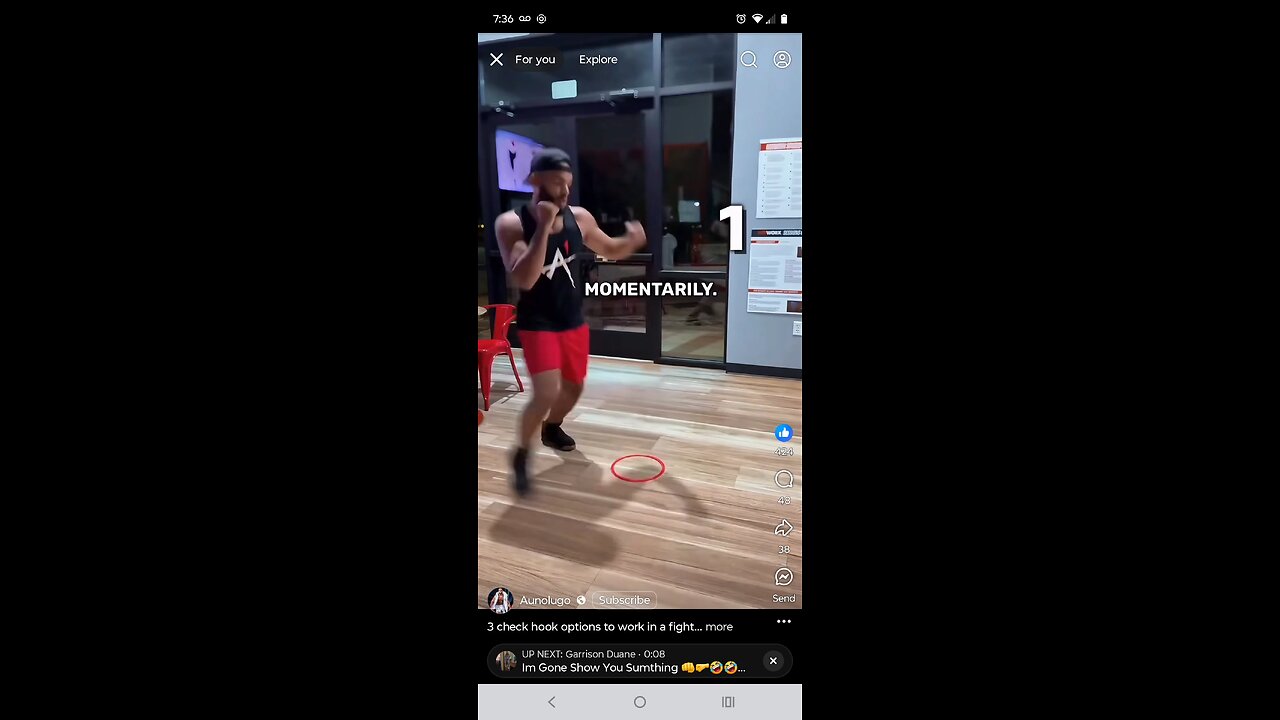 small girl check hook ko bigger guy