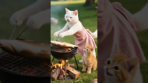 🐱 Mama Cat Works Hard – Sacrifices So That Kitten Can Race F1 🚗💨