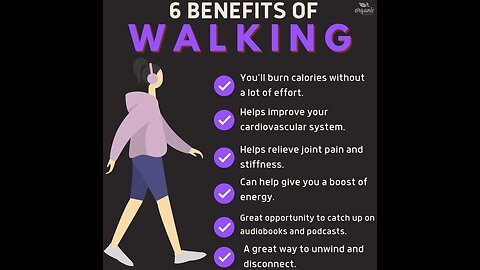 6 benefits of walking