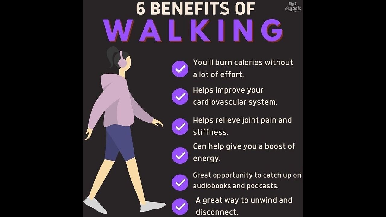 6 benefits of walking