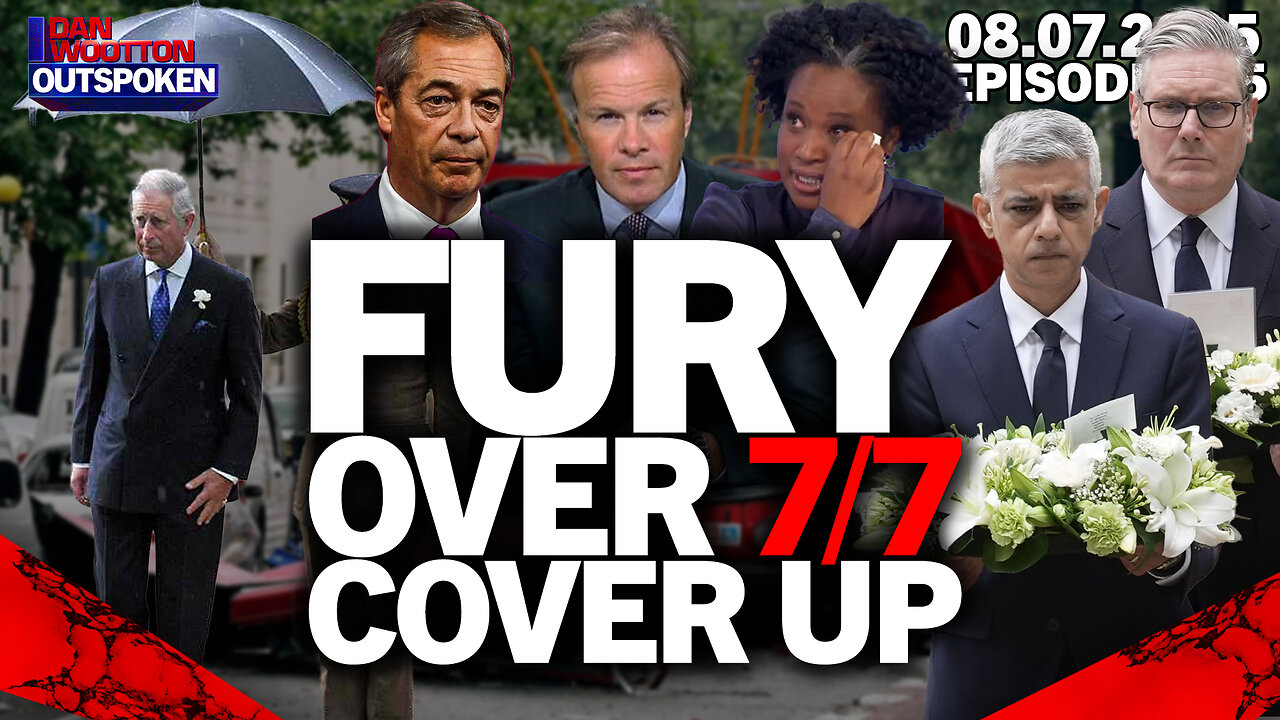 🚨LIVE! DISGUST AS MSM, KING CHARLES, STARMER & KHAN COVER UP ISLAM TRUTH ABOUT 7/7 ON ANNIVERSARY🚨