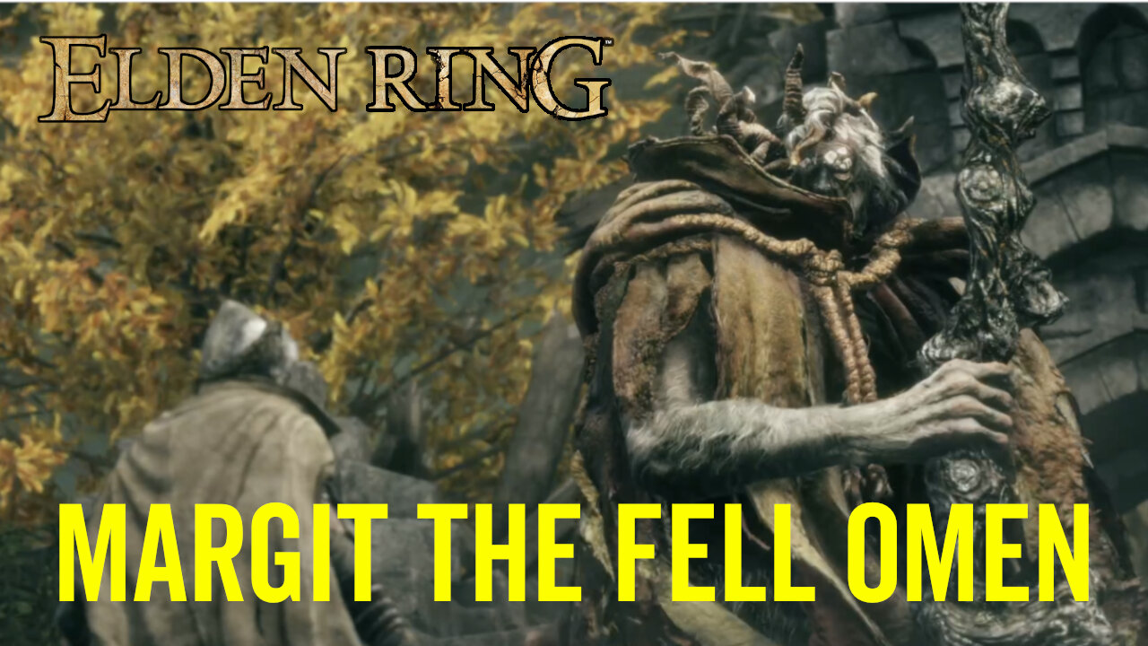 Margit The Fell Omen - Elden Ring Boss Fight