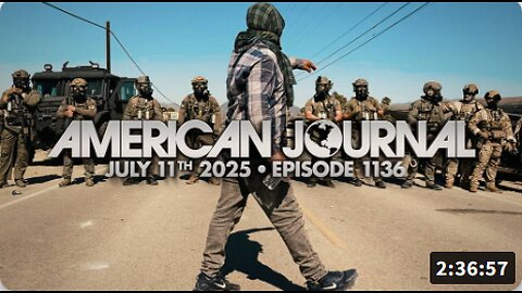 The American Journal: California ICE Raid At Marijuana Farm Turns Into Riot, 11 Missing Children Rescued, Man Filmed Firing Shots At Agents - FULL SHOW - 07.11.2025