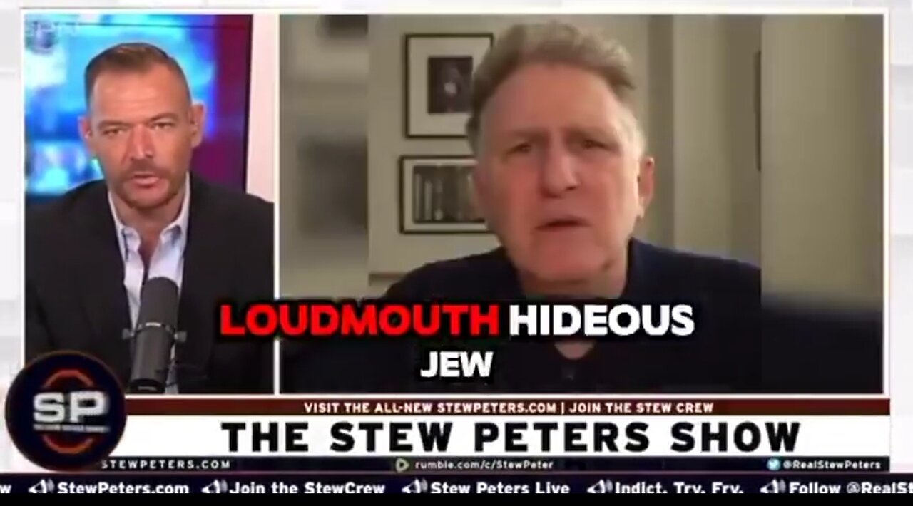 STEW PETERS CALLS OUT THE UGLINESS OF JEWS WHO HATE WHITES, PALESTINIANS, AND CHRISTIANS ✡️
