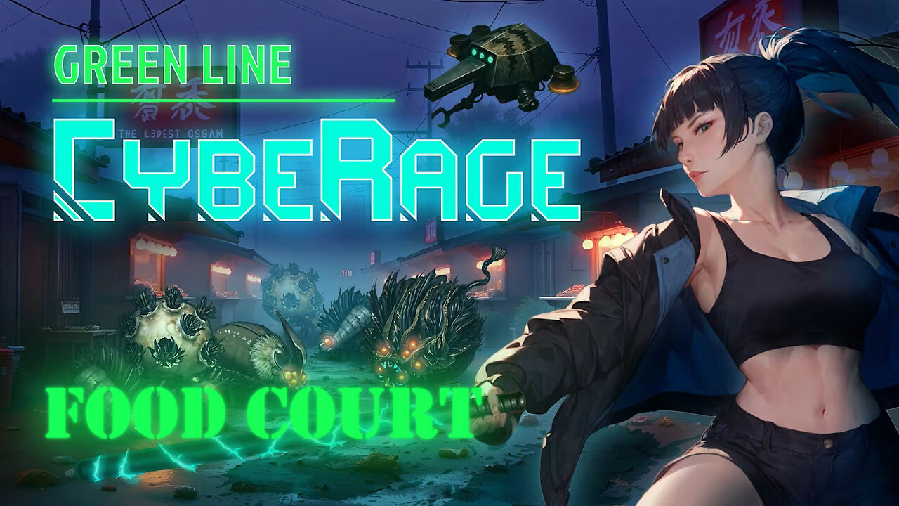 CybeRage (DLC) - Ep A3 - Food Court
