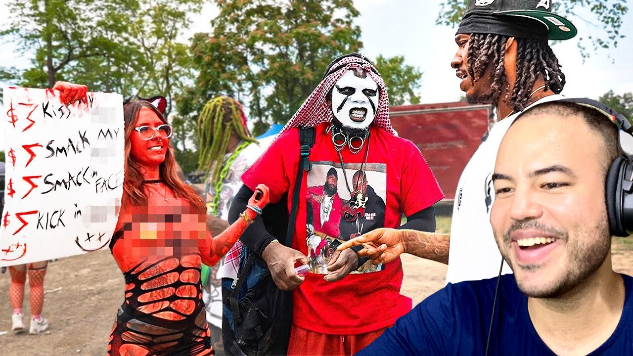 Dario reacts Duke Dennis | Spent 24 Hours At The Gathering of The Juggalos